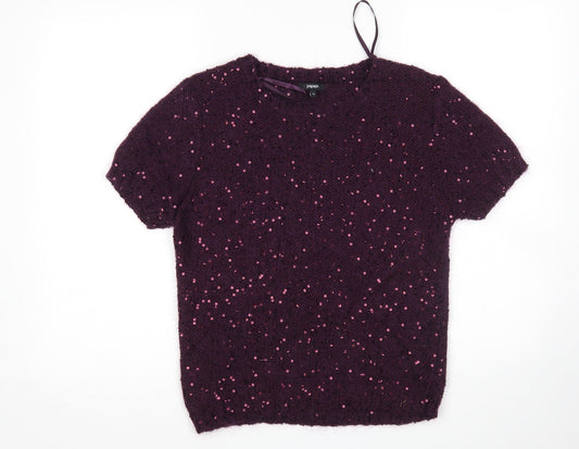 Papaya Womens Purple   Pullover Jumper Size 12
