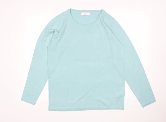 Julipa Womens Green   Pullover Jumper Size 12