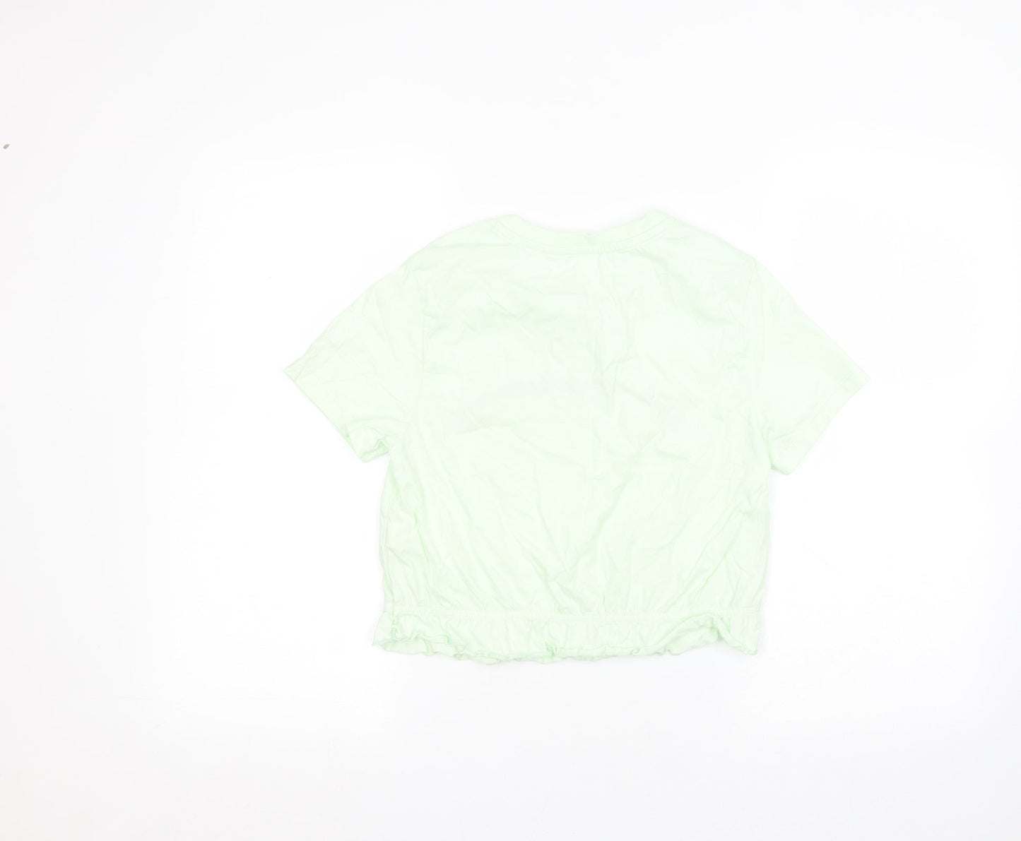 Primark Womens Green   Basic T-Shirt Size S