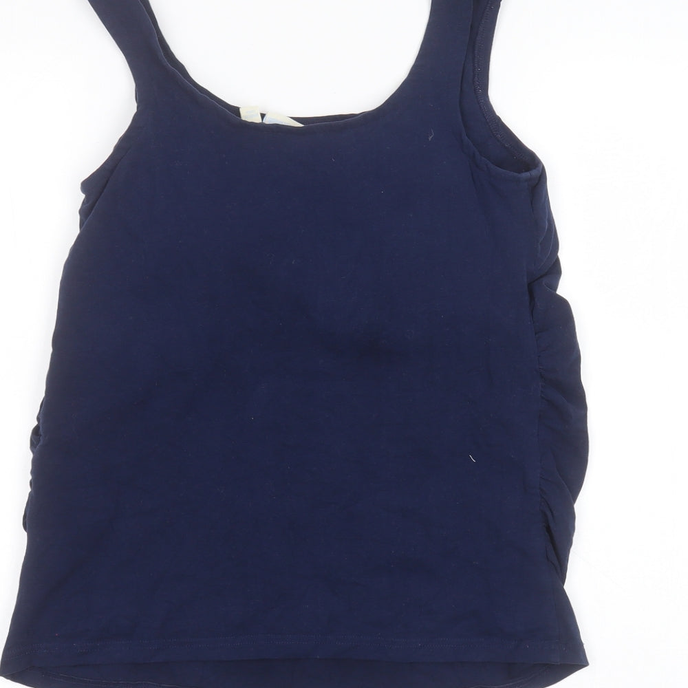 JoJo Maman Bébé Womens Blue   Basic Tank Size S