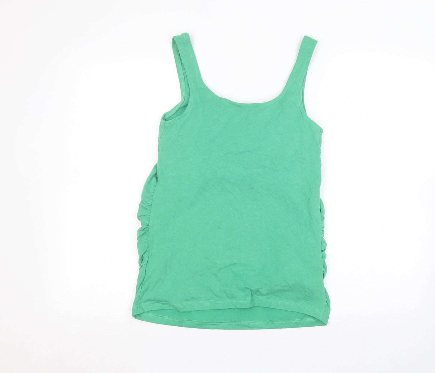 JoJo Maman Bébé Womens Green   Basic Tank Size S