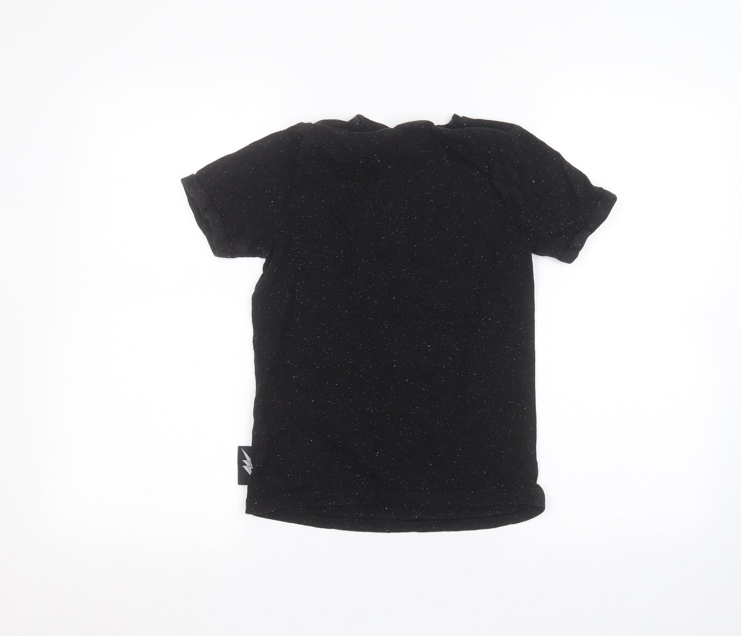 Power Rangers Boys Black   Basic T-Shirt Size 8-9 Years