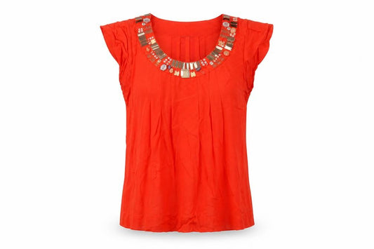 Matalan Womens Red   Basic T-Shirt Size 8