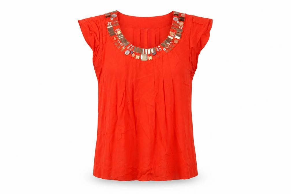Matalan Womens Red   Basic T-Shirt Size 8