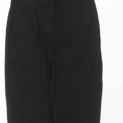 Zara Womens Black   Trousers  Size S L25 in