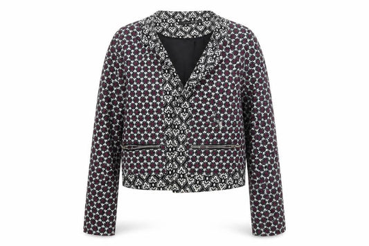 Atmosphere Womens White Floral  Jacket  Size 10