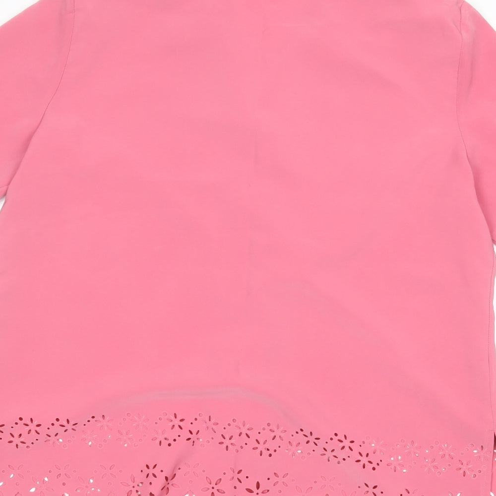 Preworn Womens Pink   Cardigan Jumper Size 18