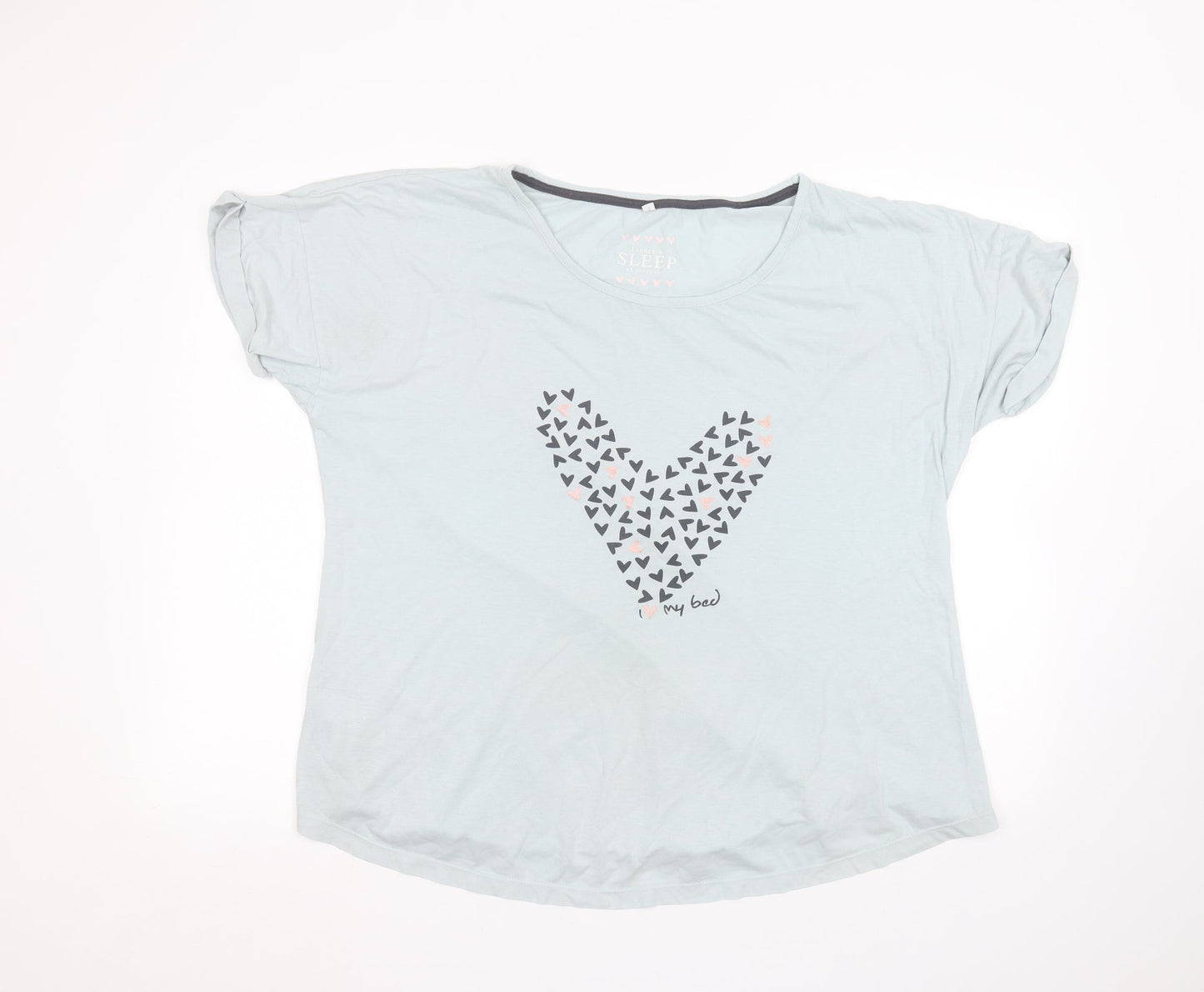 Debinhams Womens Blue   Basic T-Shirt Size 20