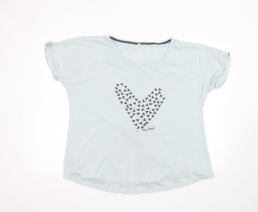 Debinhams Womens Blue   Basic T-Shirt Size 20