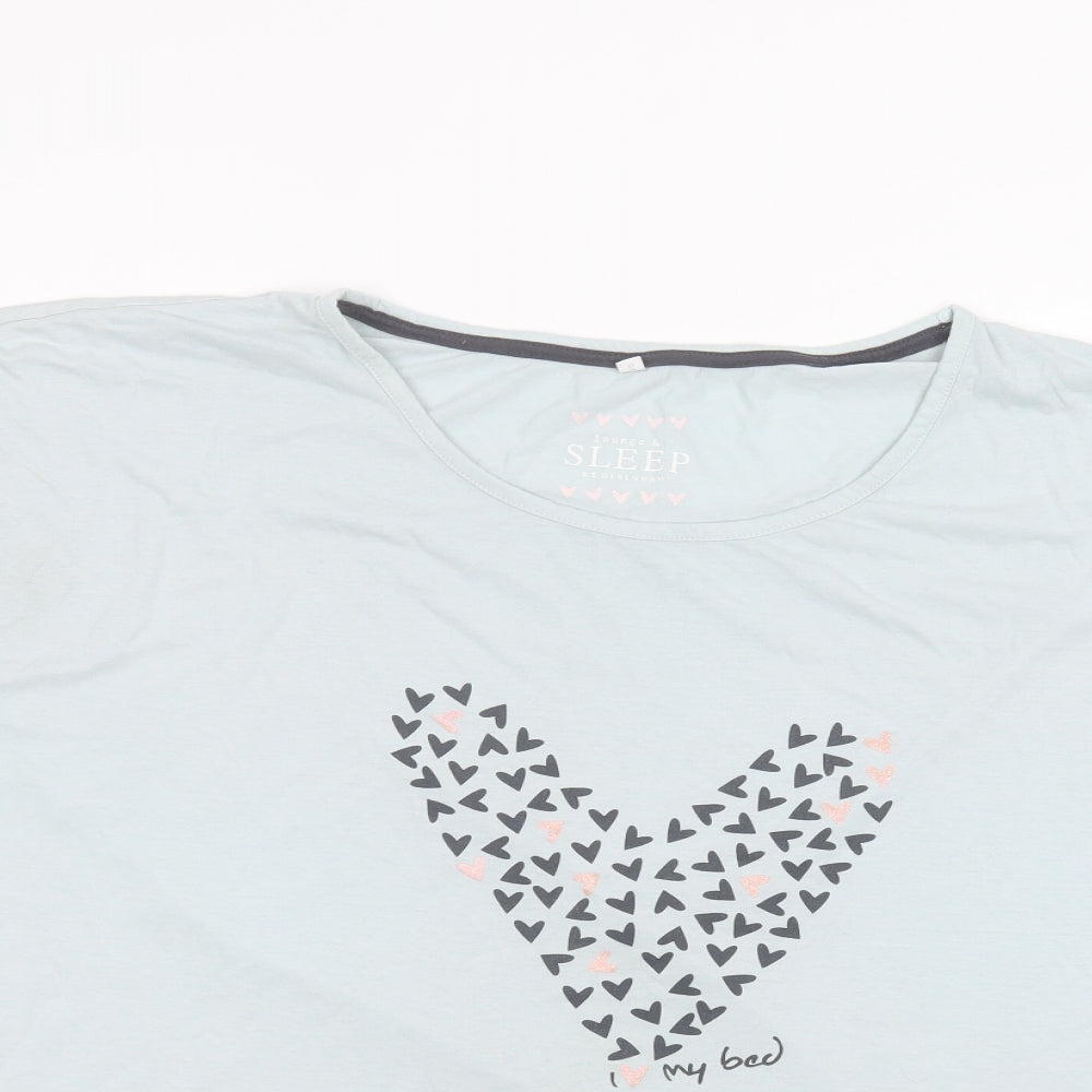 Debinhams Womens Blue   Basic T-Shirt Size 20