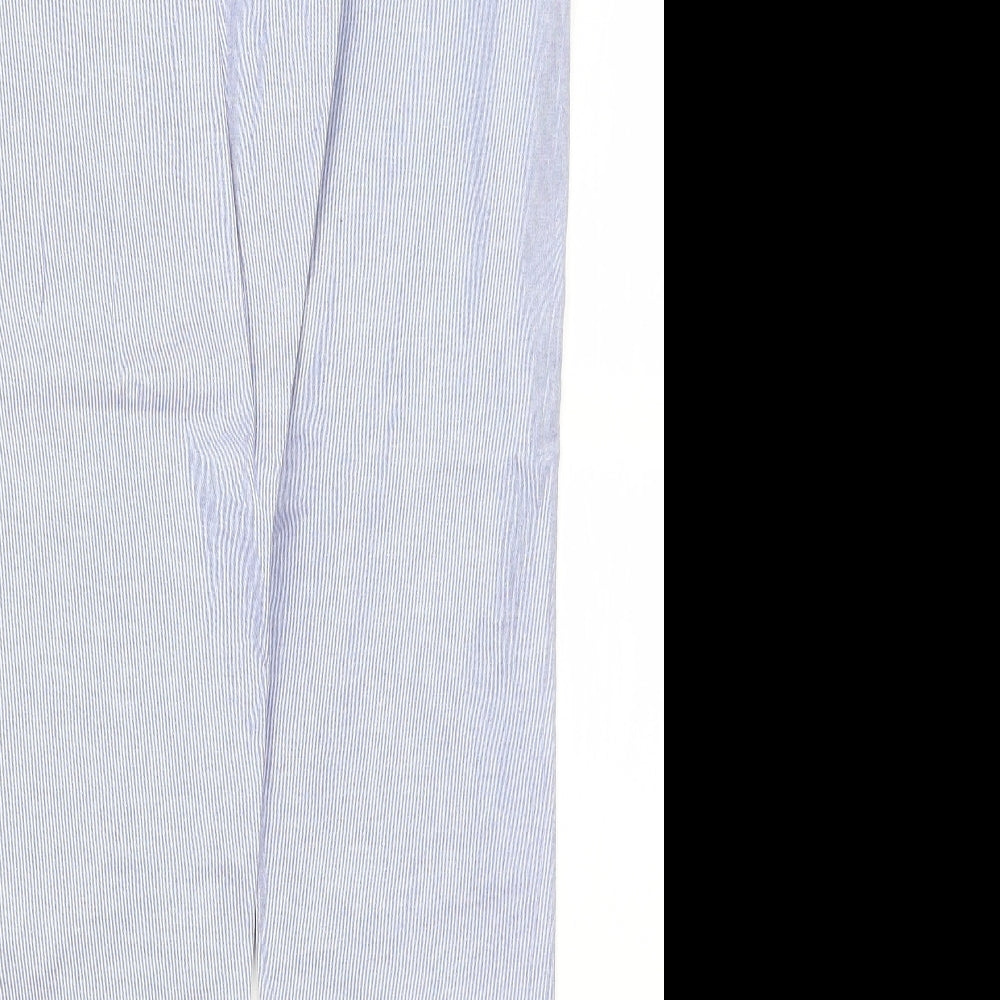 H&M Womens Blue   Trousers  Size 10 L29.5 in