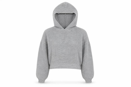 Select Womens Grey   Pullover Hoodie Size XL