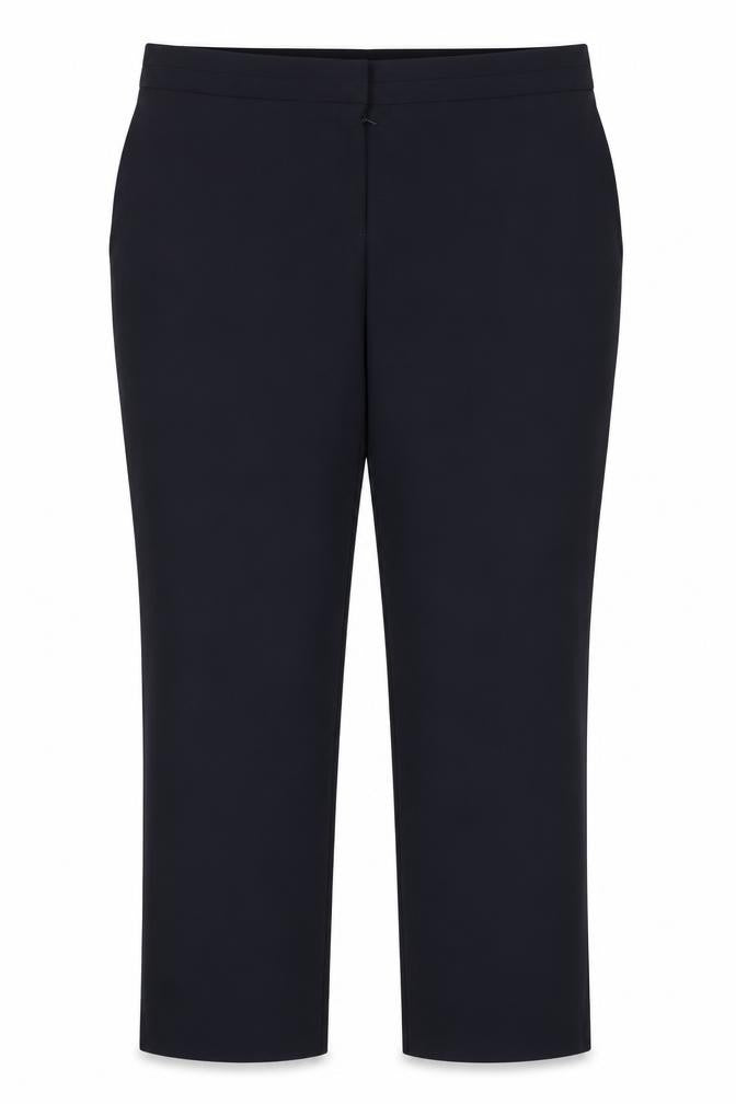Bonmache Womens Blue  Polyester Trousers  Size 16 L26 in Regular