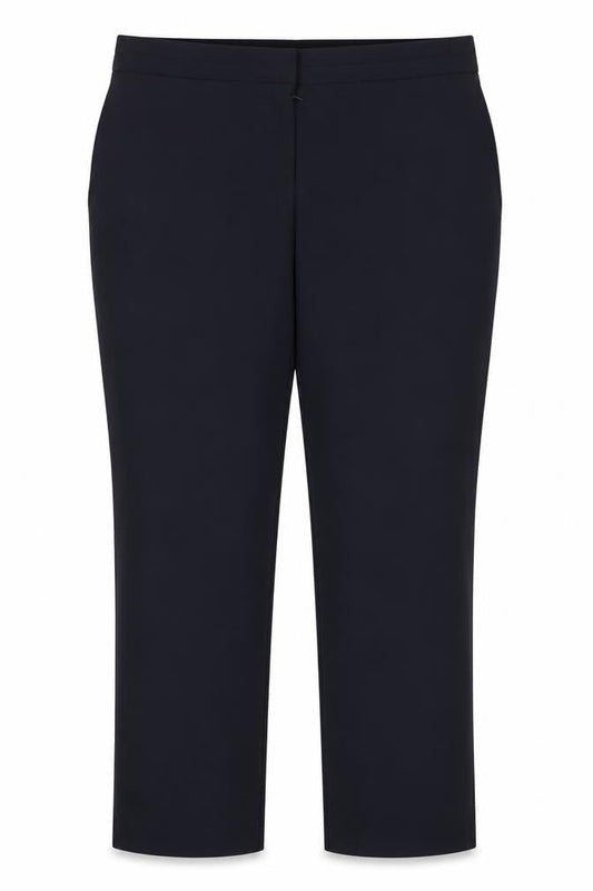 Bonmache Womens Blue  Polyester Trousers  Size 16 L26 in Regular