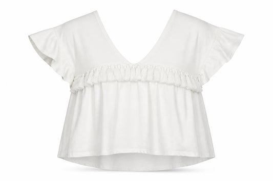 Zara Womens White  Cotton Basic Blouse Size S