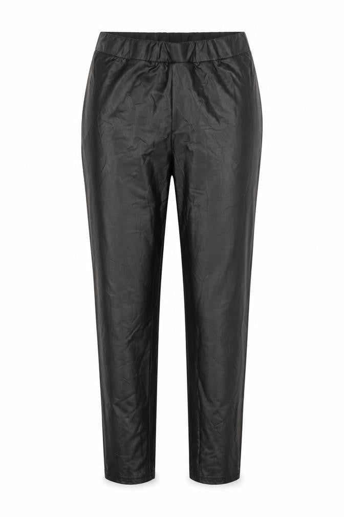 Primark Womens Black  Polyester Trousers  Size M L25.5 in Regular