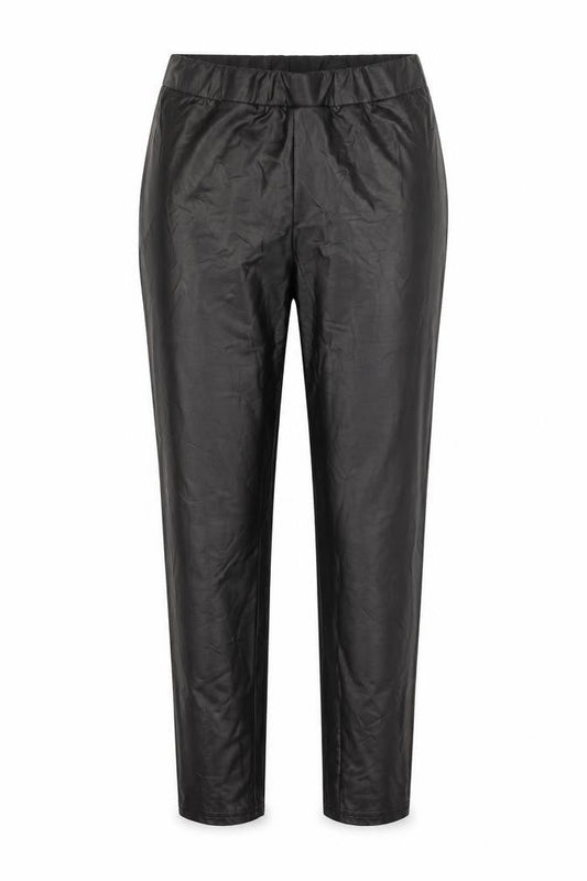 Primark Womens Black  Polyester Trousers  Size M L25.5 in Regular