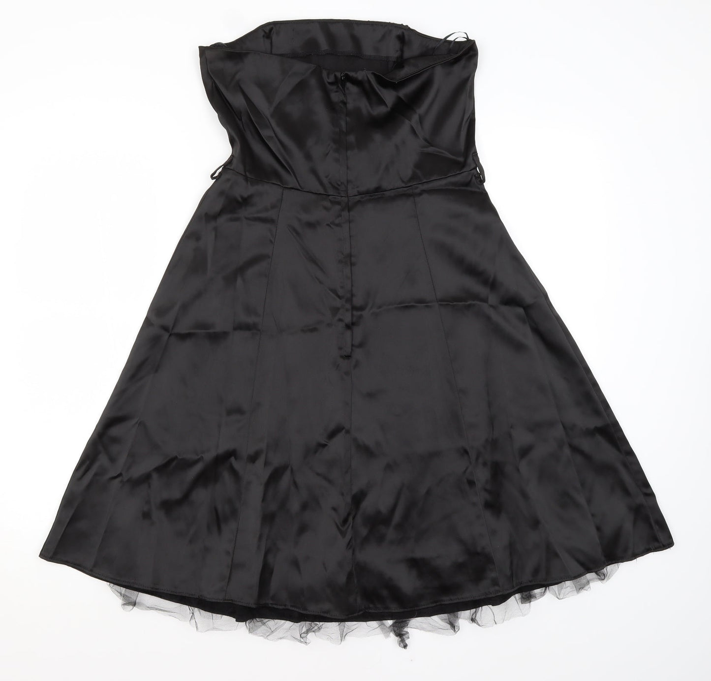 Select Womens Black  Polyester Fit & Flare  Size 14