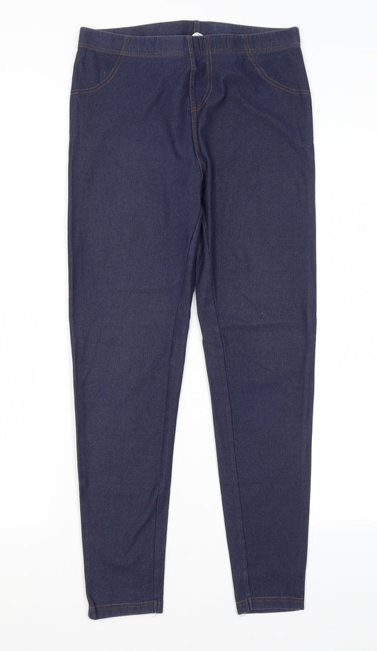 Original Essentials Womens Blue  Polyester Jegging Jeans Size M L25.5 in Regular