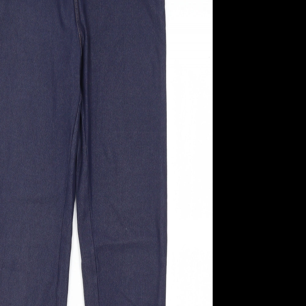 Original Essentials Womens Blue  Polyester Jegging Jeans Size M L25.5 in Regular