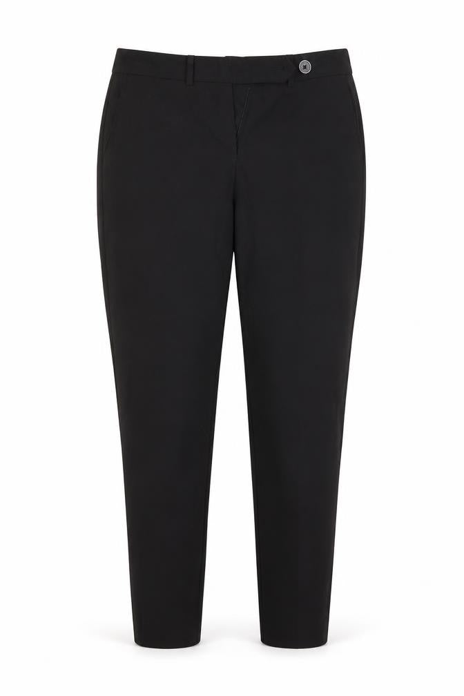 NEXT Womens Black  Polyester Trousers  Size 10 L26 in Regular