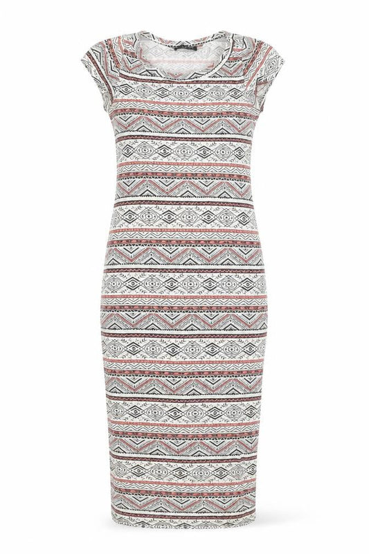 Select Womens White  Viscose T-Shirt Dress  Size 8