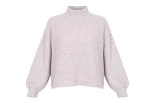 Warehouse Womens Purple Round Neck  Acrylic Pullover Jumper Size L
