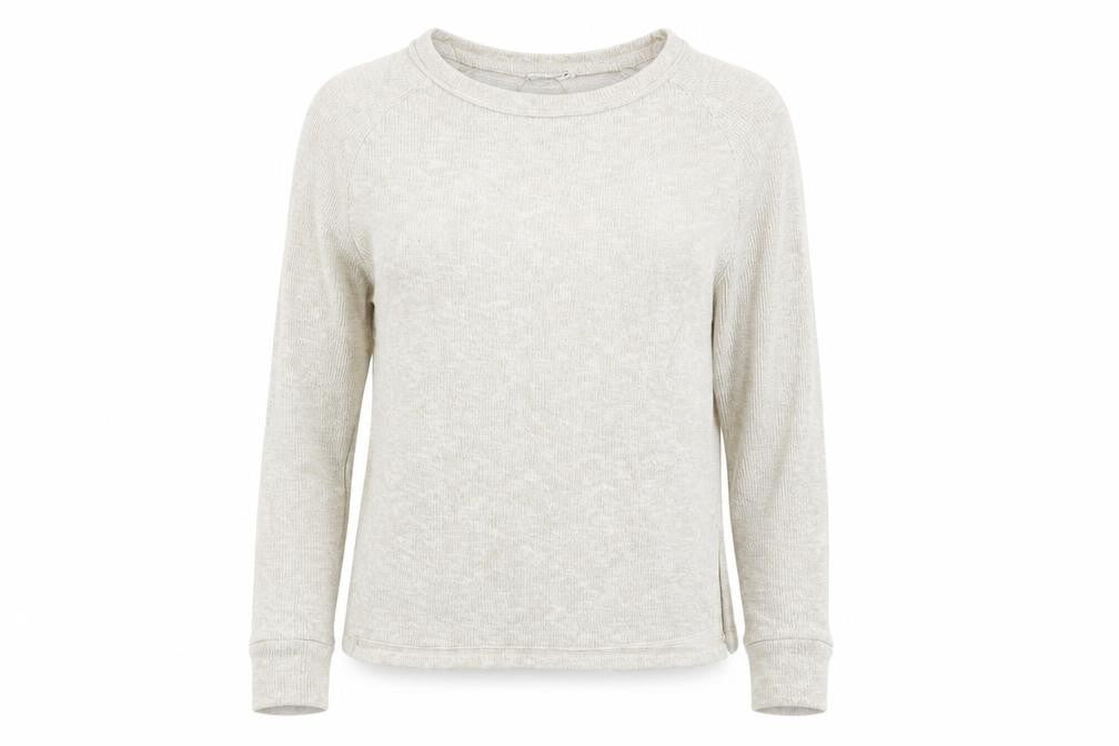 Bershka Womens Beige  Viscose Basic T-Shirt Size XS Round Neck