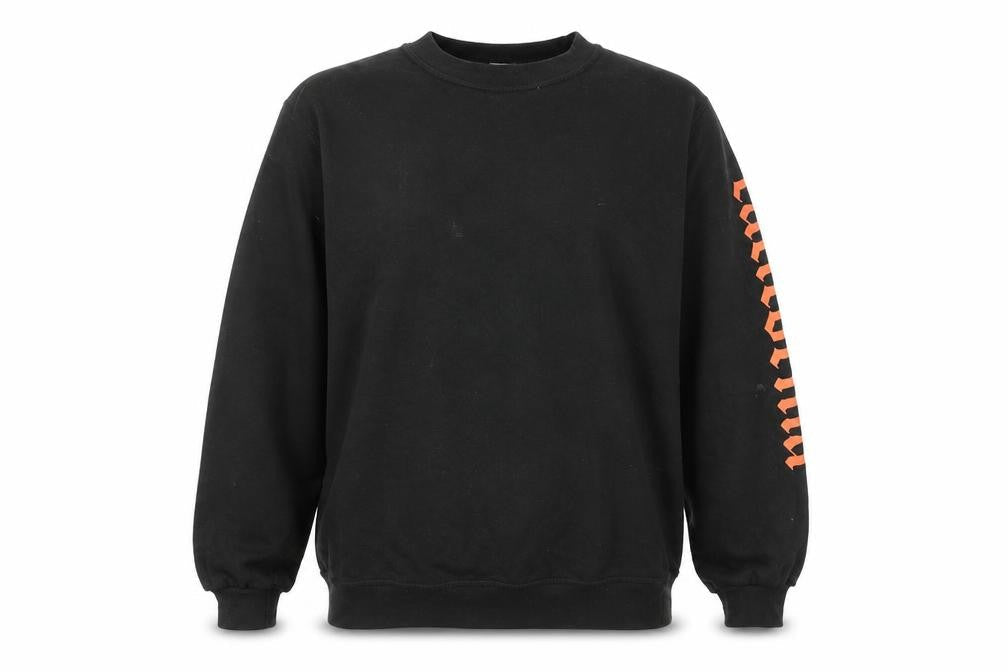 Uneek Mens Black  Cotton Pullover Sweatshirt Size L   - CALIFORNIA