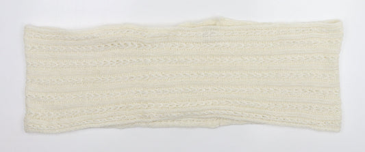New Look Unisex White  Acrylic  Shawl/Wrap