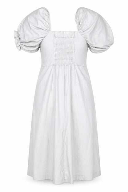 JARH MARC Womens Silver  Polyester A-Line  Size M