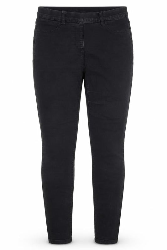 Debenhams Womens Black  Cotton Jegging Jeans Size 10 L29 in Regular