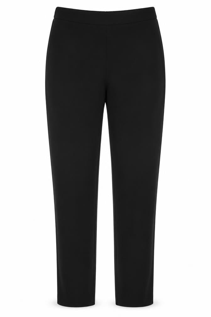 TU Womens Black  Polyester Trousers  Size 10 L20 in Regular
