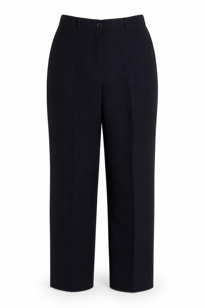Taifun Womens Blue  Polyester Trousers  Size 14 L31 in Regular