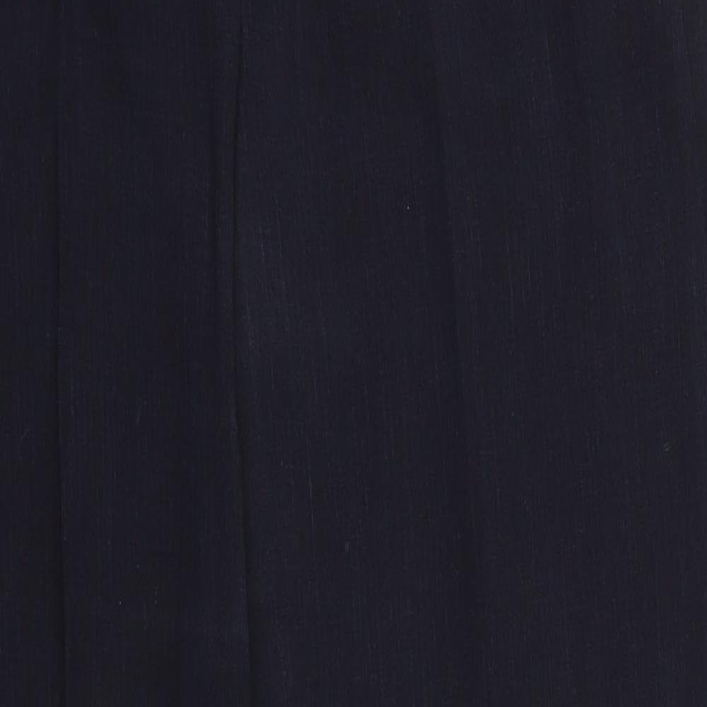 Taifun Womens Blue  Polyester Trousers  Size 14 L31 in Regular