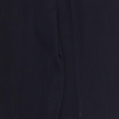 Taifun Womens Blue  Polyester Trousers  Size 14 L31 in Regular