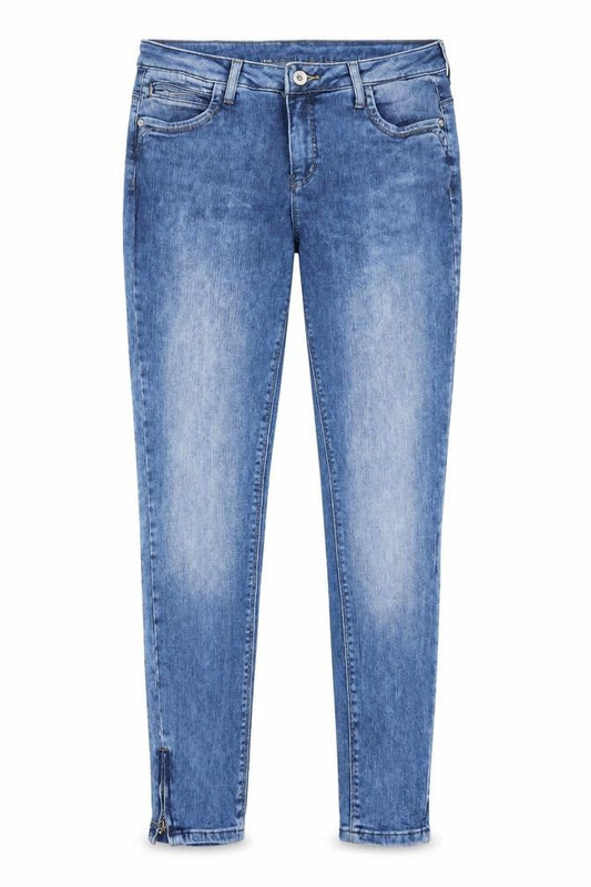 Only Womens Blue  Cotton Skinny Jeans Size 31 in L27 in Regular