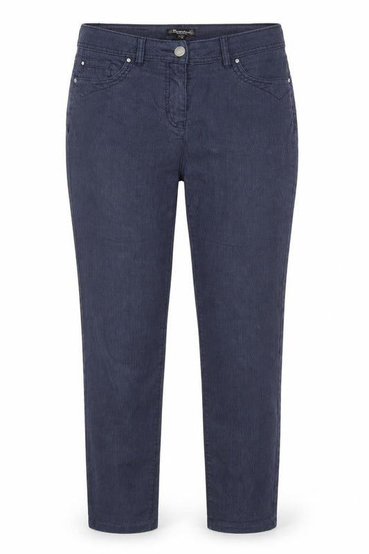 Brandtex Womens Blue  Cotton Straight Jeans Size 10 L28 in Regular