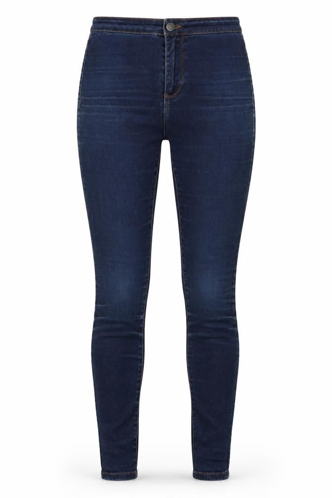 Denim Co Womens Blue  Cotton Skinny Jeans Size 8 L29 in Regular