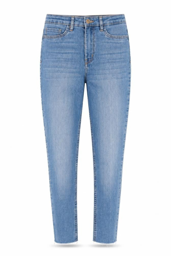 Divided Womens Blue  Cotton Skinny Jeans Size 10 L25 in Regular