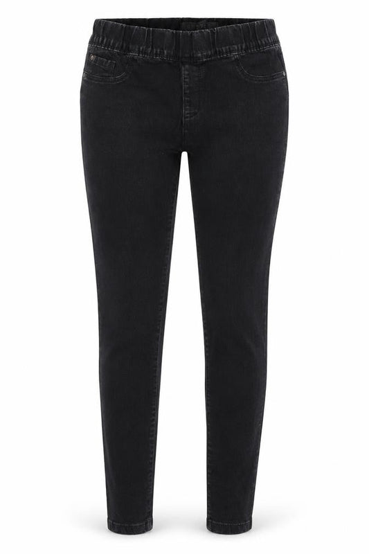 Denim Co Womens Black  Cotton Jegging Jeans Size 12 L27 in Regular