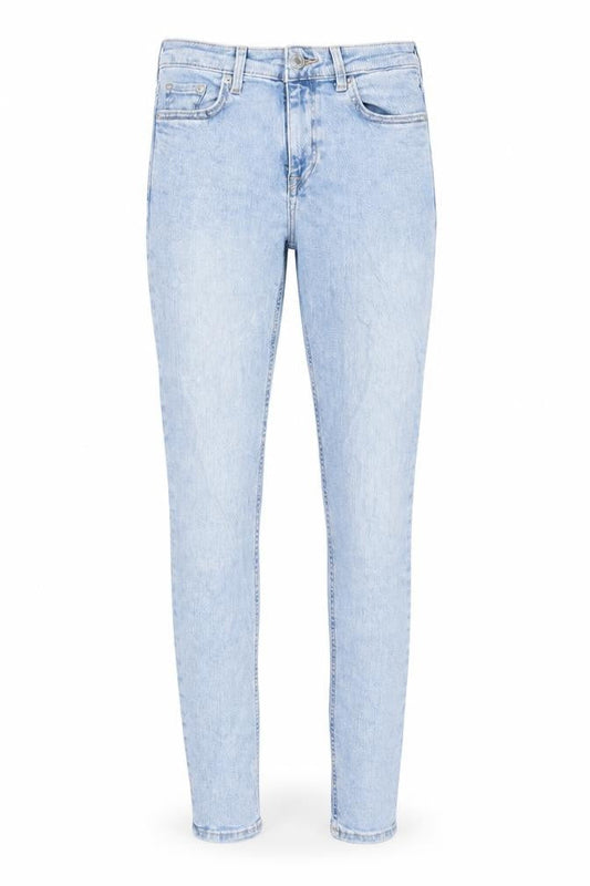 H&M Womens Blue  Cotton Skinny Jeans Size 26 in L30 in Regular