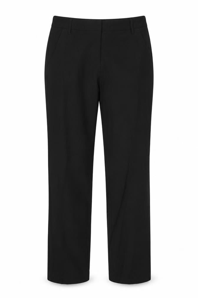Papaya Womens Black  Polyester Dress Pants Trousers Size 12 L26.5 in Regular