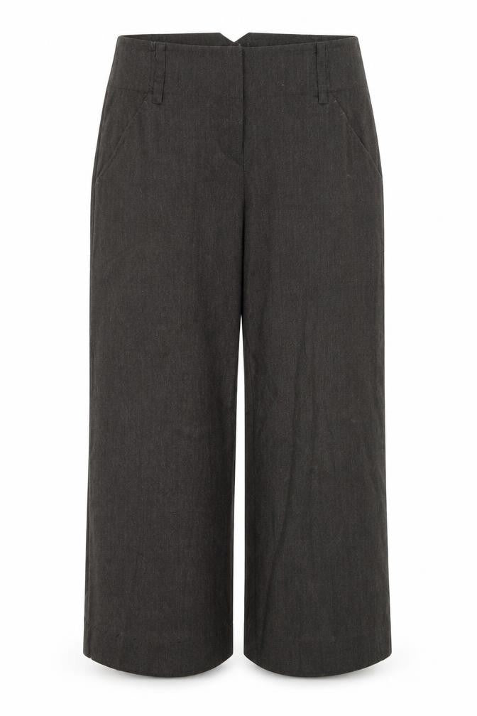 Portmans Womens Grey  Polyester Trousers  Size 14 L25 in Regular
