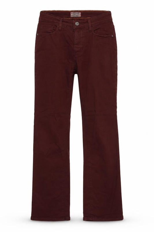 Mac Jeans Womens Purple  Cotton Bootcut Jeans Size 10 L30 in Regular