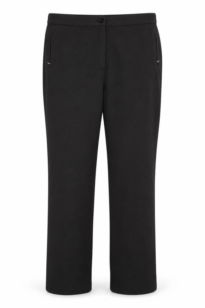 Marks & Spencer Womens Grey  Polyester Dress Pants Trousers Size 16 L32 in Regular