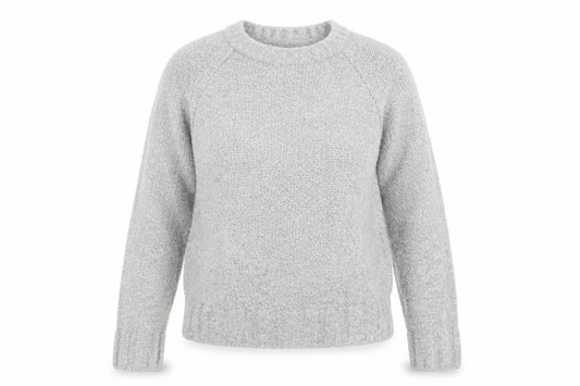 Primark Womens Grey  Acrylic Pullover Sweatshirt Size M