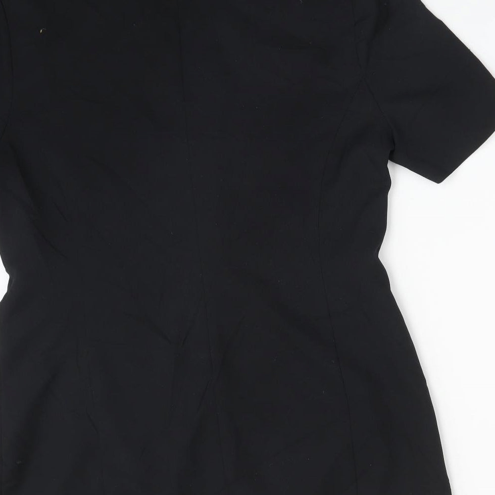 Atmosphere Womens Black  Polyester Jacket Suit Jacket Size 14