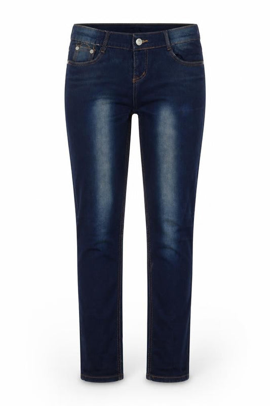 Womens Blue  Cotton Skinny Jeans Size 8 L30 in Regular