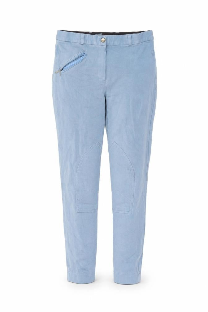 Sherwood Forest Womens Blue  Cotton Sweatpants Trousers Size 12 L26 in Regular